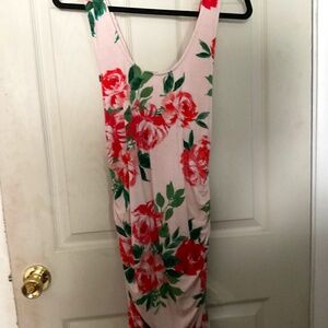 Anthropologie sz M (daily practice label/designer) beautiful rose print dress!